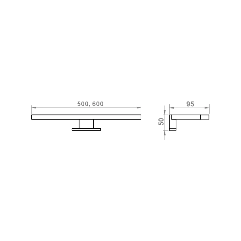 Furnika ALA 2 500 corp LED liniar IP44 pentru exterior