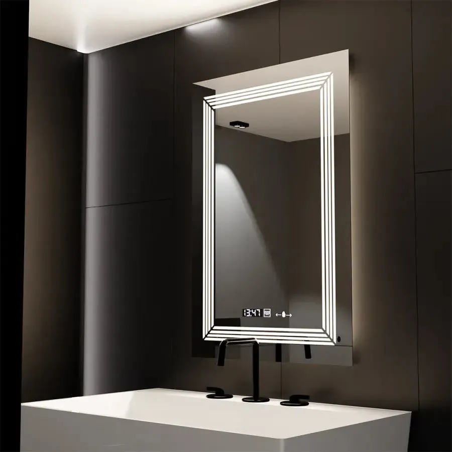 Alessandro Design Venezia Marcello oglinda LED 60x80 cm dezaburire