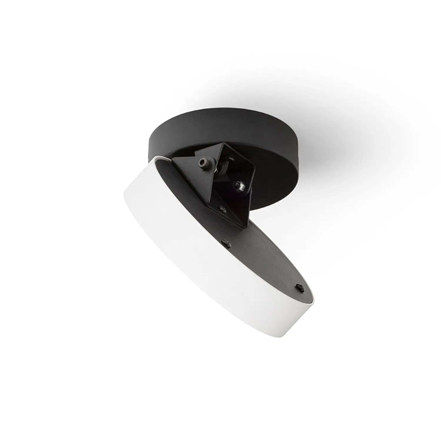 Rendl Light Studio Aretha plafoniera LED neagra orientabila
