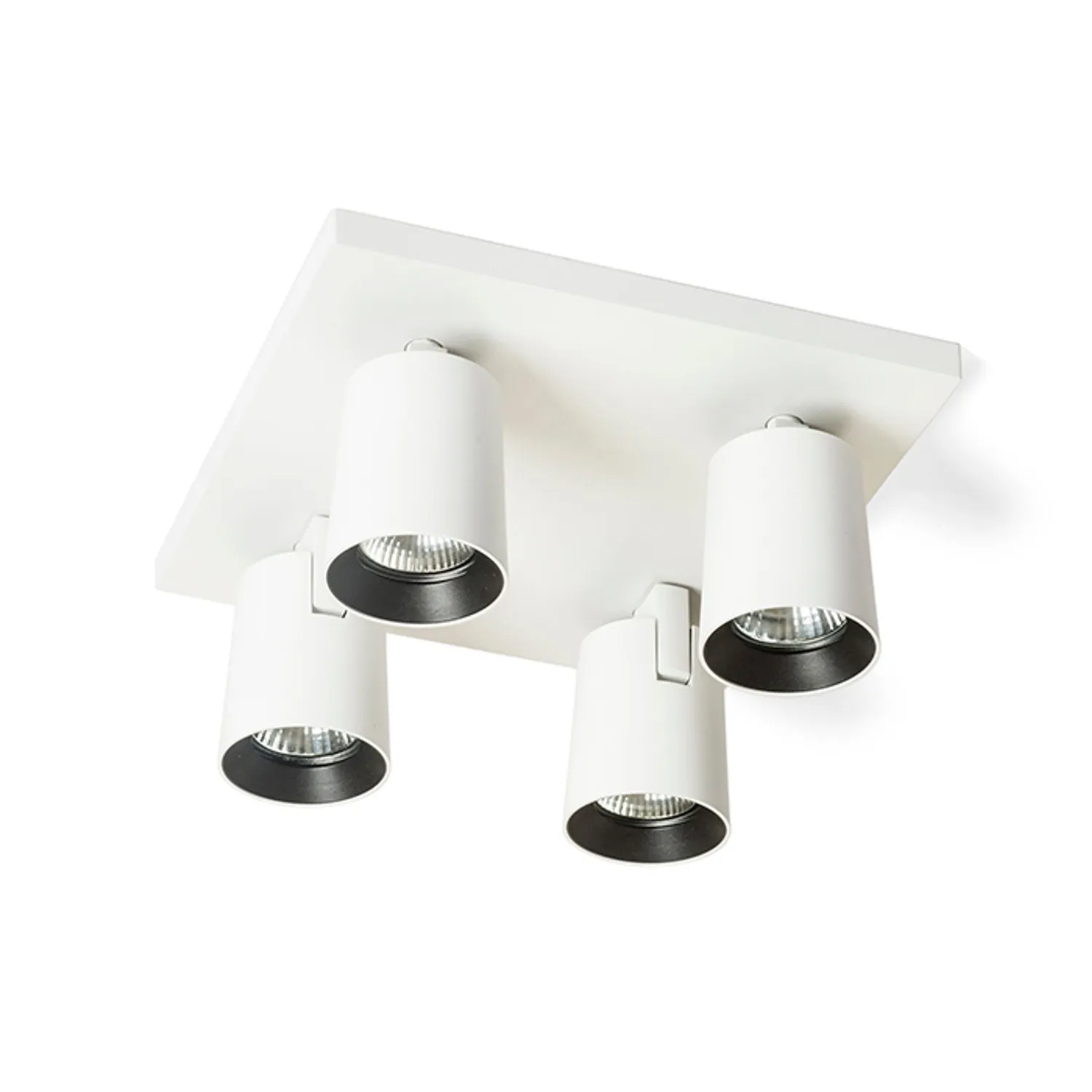 Rendl Light Studio Kenny IV spot GU10 alb/negru reglabil