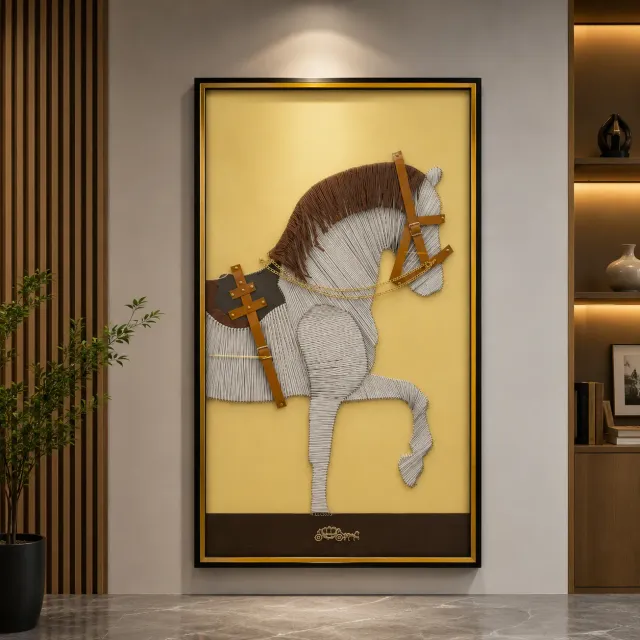 Alessandro Design Noble Horse tablou decorativ 80x160cm