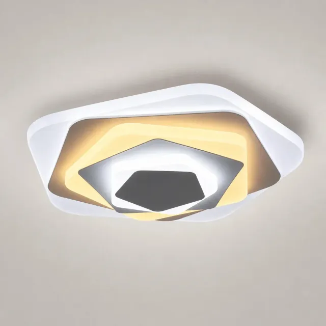 Alessandro Design SIENA 40W lustra LED alba 23cm