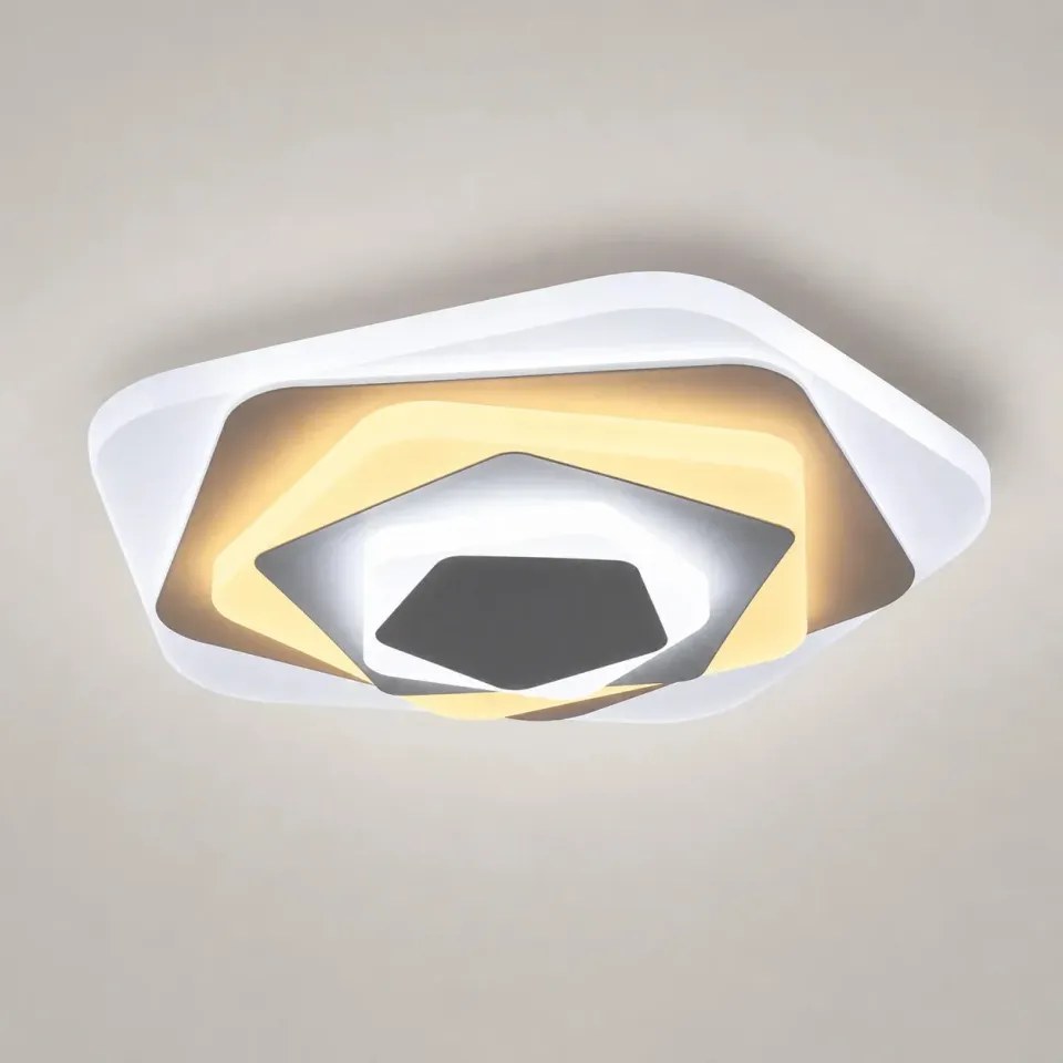 Alessandro Design SIENA 40W lustra LED alba 23cm