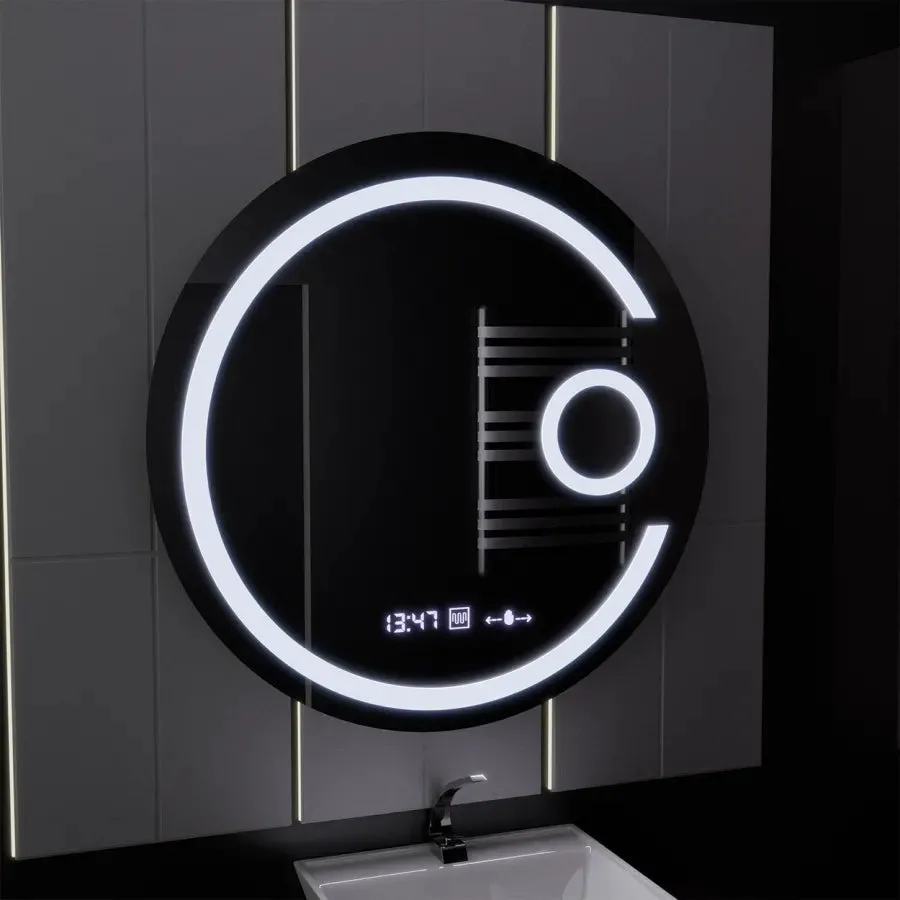 Alessandro Design Marcello oglinda LED rotunda 70cm 22W