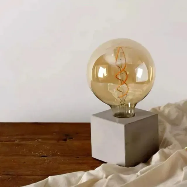 Alessandro Design bec Edison E27 4W spirala lumina calda