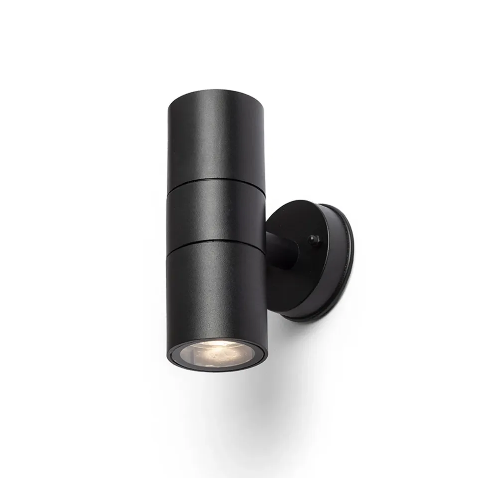 Rendl Light Studio Sorano Wall aplică perete neagră exterior GU10