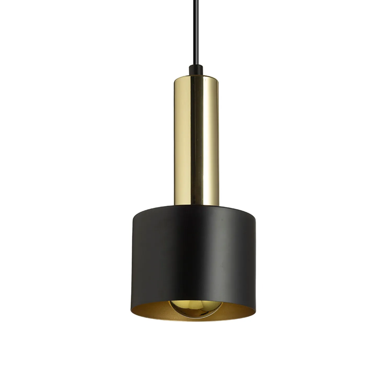 Rendl Light Studio Giulia 12 lampa suspendata negru metal