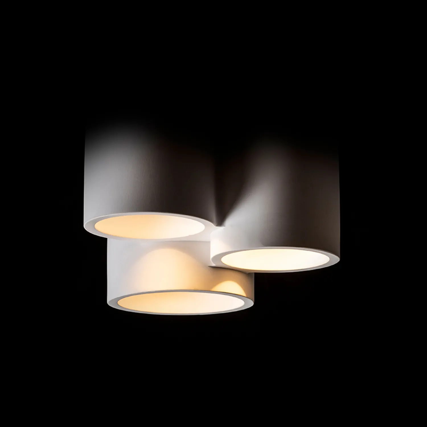 Rendl Light Studio Gina III plafonieră gips vopsibilă GU10