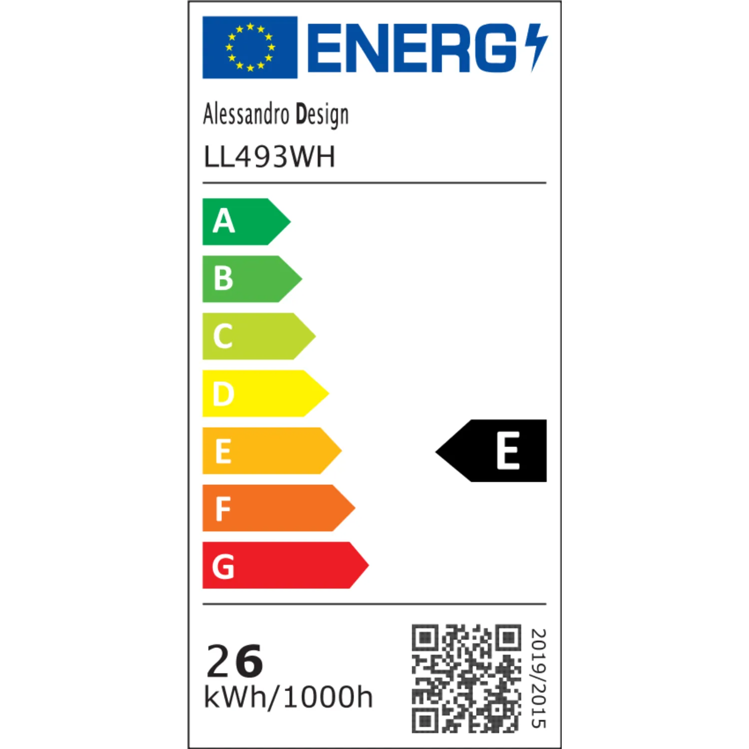 Alessandro Design Modern lustra LED patrata 26W alba 19.5cm