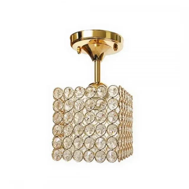 Alessandro Design Catrina lustra cristal E27 17 cm aurie