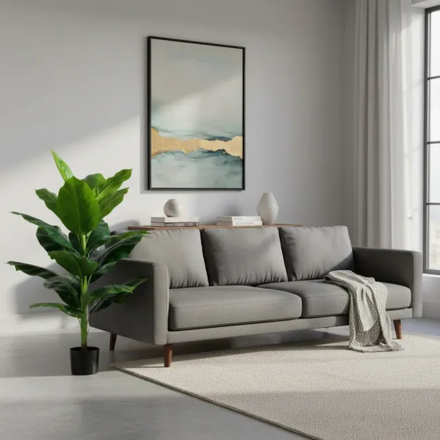 Alessandro Design Musa planta artificiala bananier 130cm verde