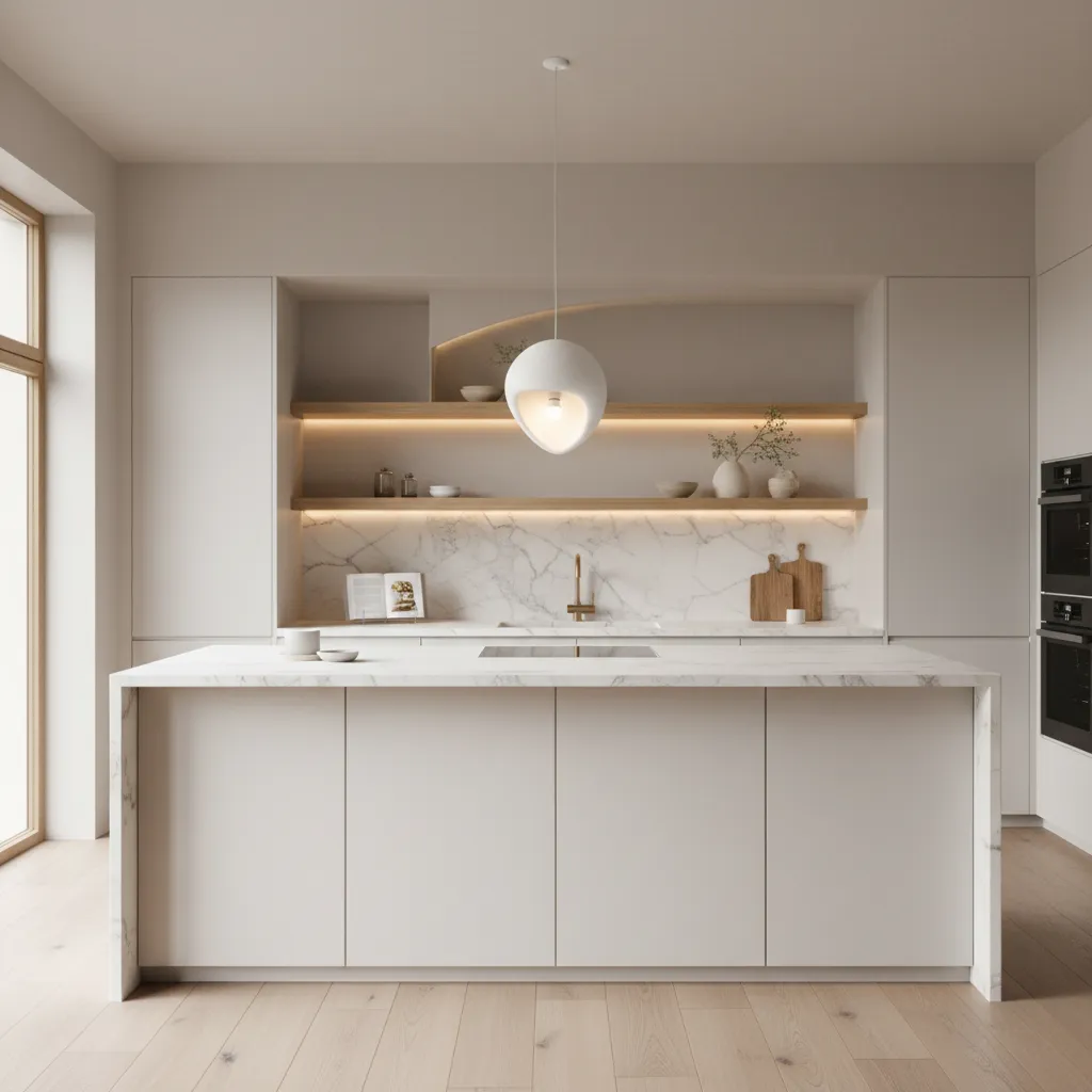 Alessandro Design Aera lustra suspendata 30 cm alba E27