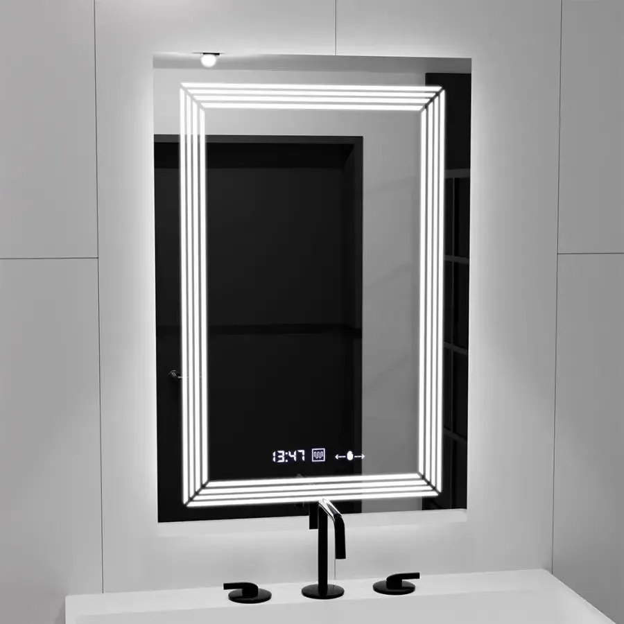 Alessandro Design Venezia Marcello oglinda LED 60x80 cm dezaburire