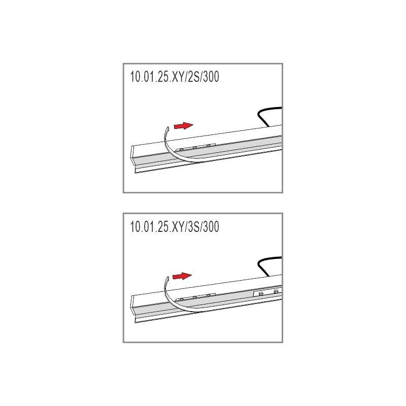 Furnika Gama 2S 300mm bara LED 300 mm