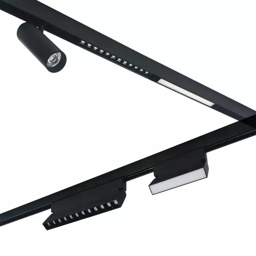 Alessandro Design proiector sina magnetica LED 6W negru neutru