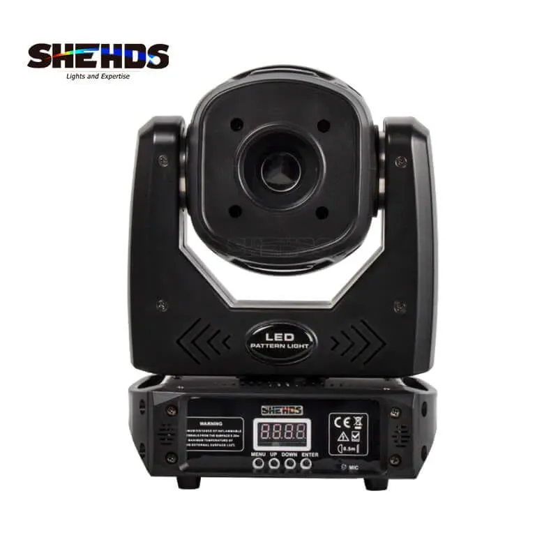 Shehds proiector gobo LED 80W prisma scena