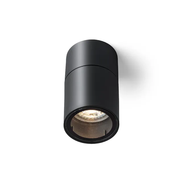 Rendl Light Studio Sorano Tak plafoniera exterior neagra GU10