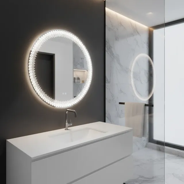 Alessandro Design Nexos 60cm oglinda LED baie cu dezaburire
