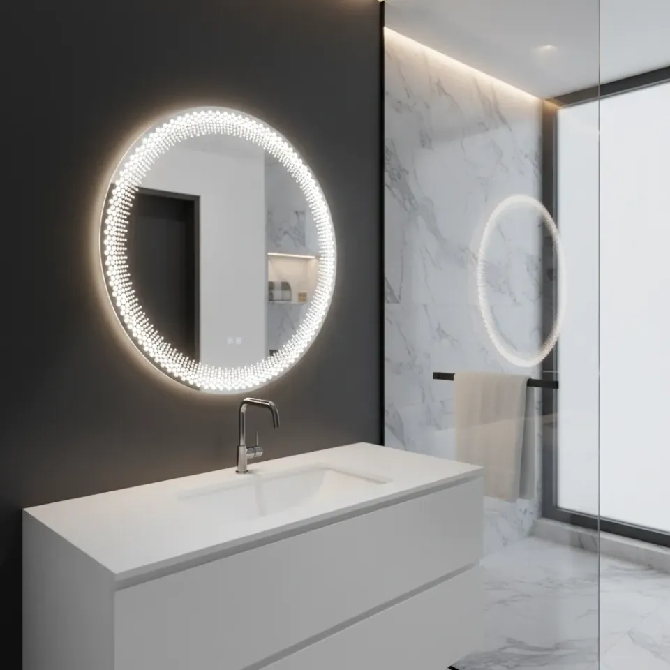 Alessandro Design Nexos 60cm oglinda LED baie cu dezaburire