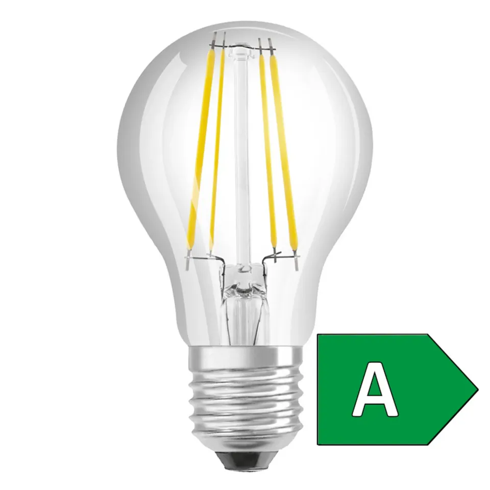 Rendl Ultra Economy bec LED E27 7,2W transparent clasa A