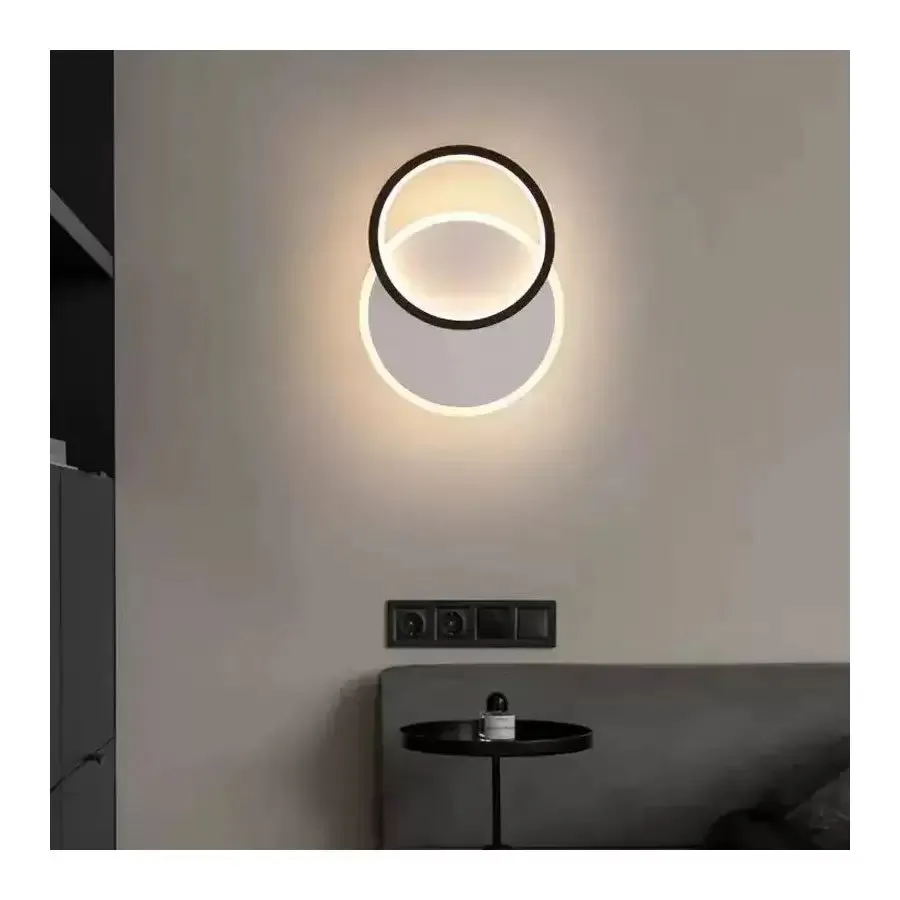 Alessandro Design Mario lustra LED 24W alb-negru 3 culori