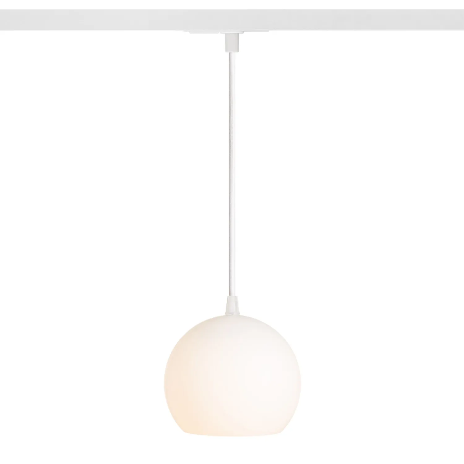 Rendl Copa pendul șină negru sticlă opal