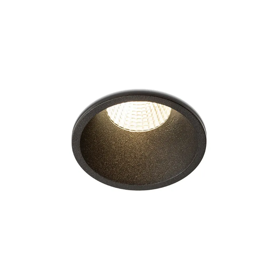 Rendl Owen spot încastrat negru dim to warm