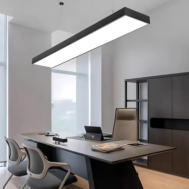 Alessandro Design Darin lustra LED 120cm 23W neagra