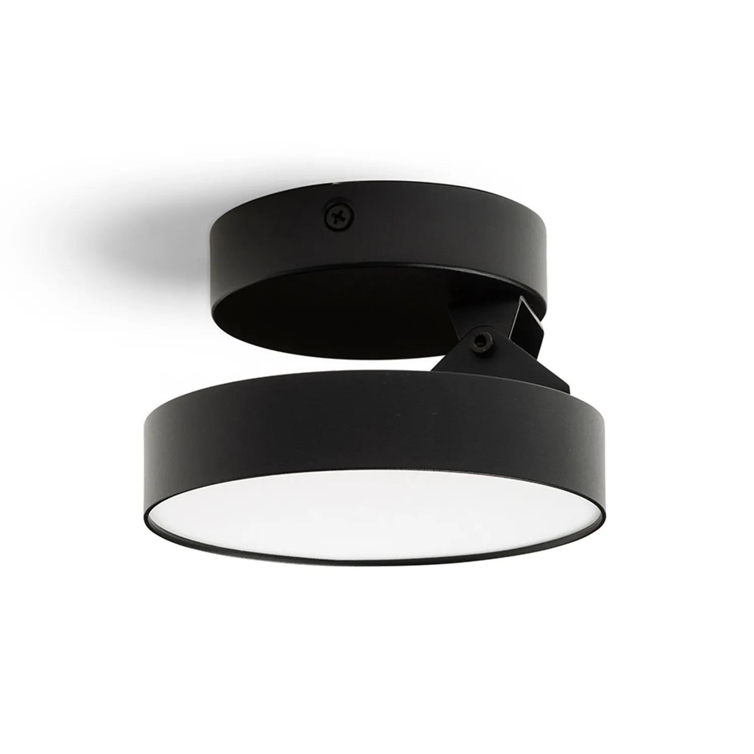 Rendl Light Studio Aretha plafoniera LED neagra orientabila