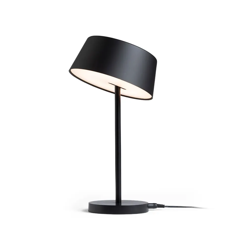 Rendl Light Studio Praha lampa birou negru LED dimabila