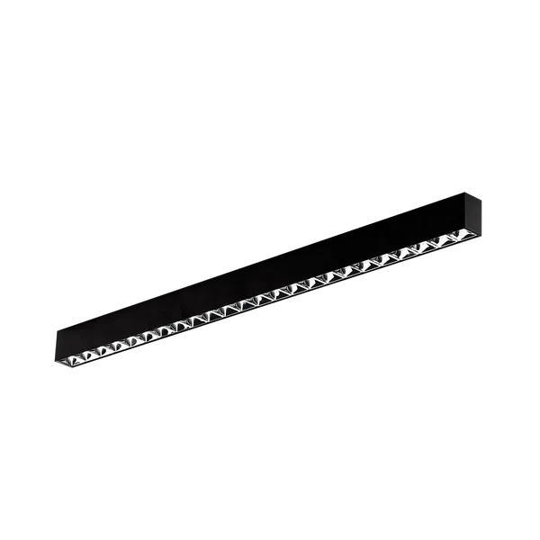 Aurora InterLEDCS 1200mm corp iluminat LED negru DALI urgenta