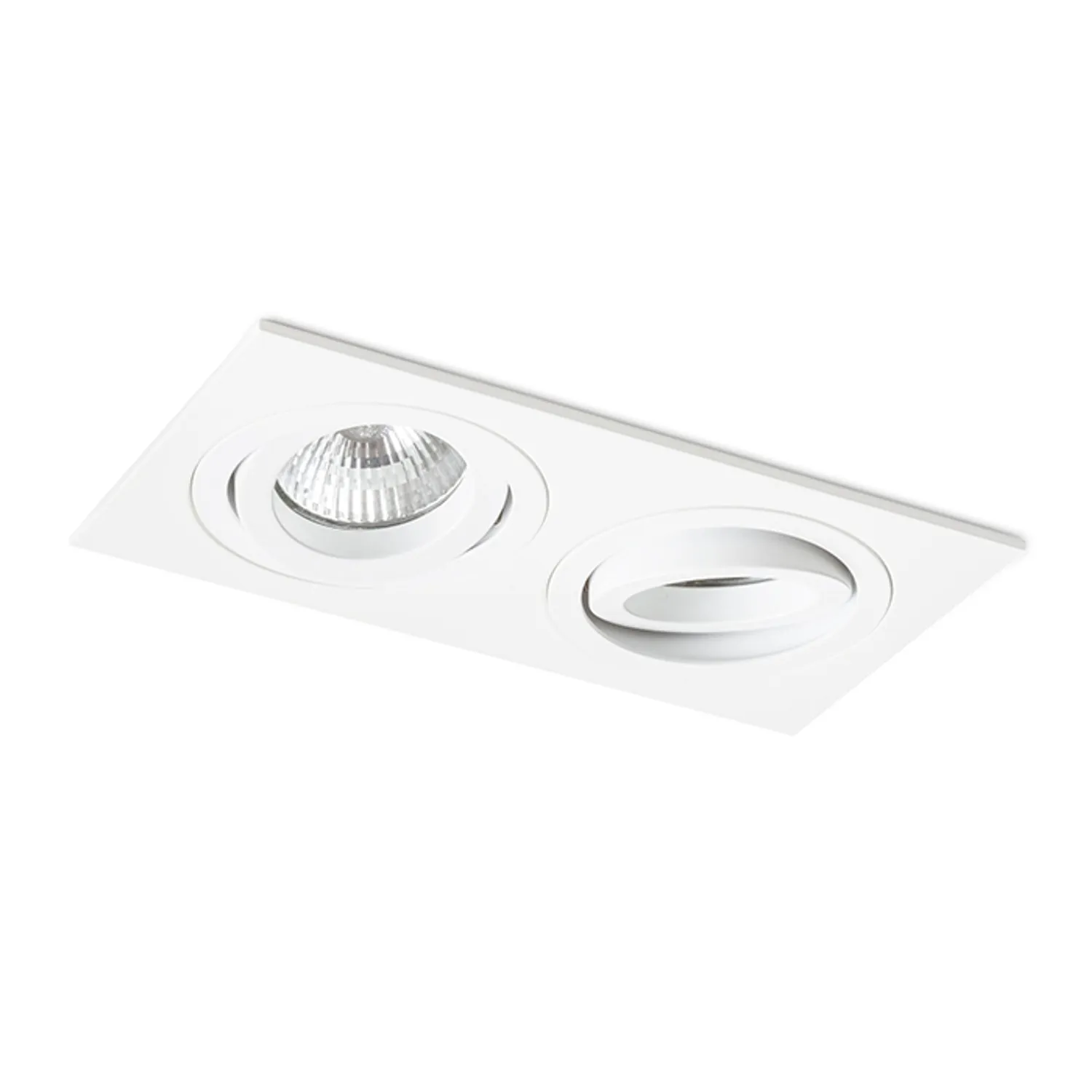 Rendl Pasadena GU10 SQ II spot incastrat alb orientabil