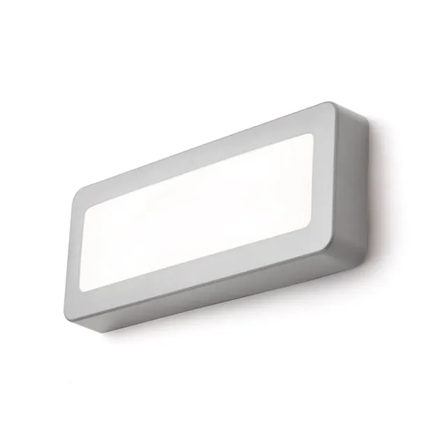Rendl Reno SQ Direct aplică LED exterior gri