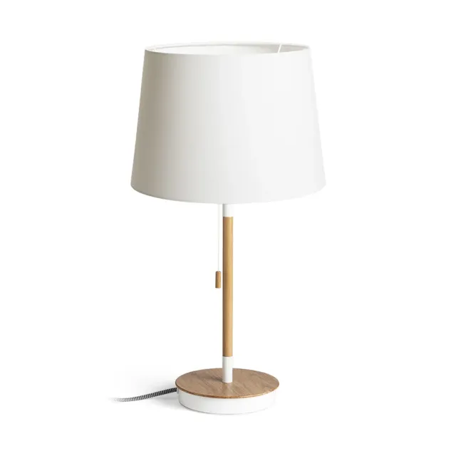 Rendl Keith Ambitus veioza alba USB E27