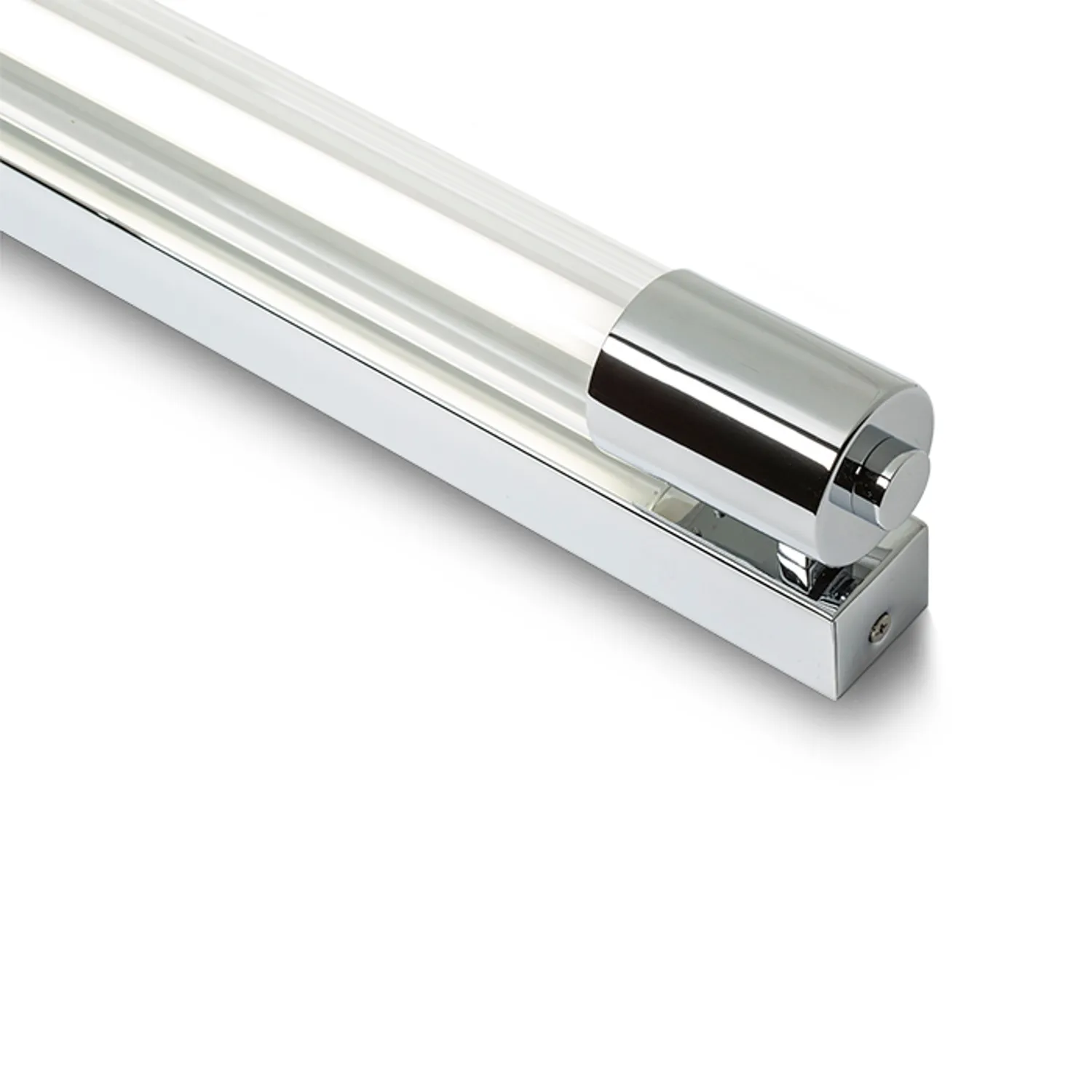 Rendl Apex lampa baie sticla transparenta crom