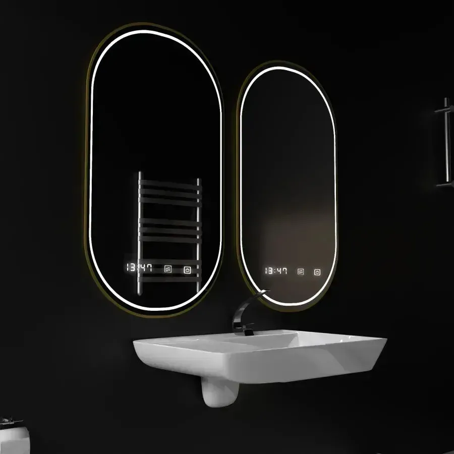 Alessandro Design Roven Marcello oglinda LED ovala 50x80cm dezaburire