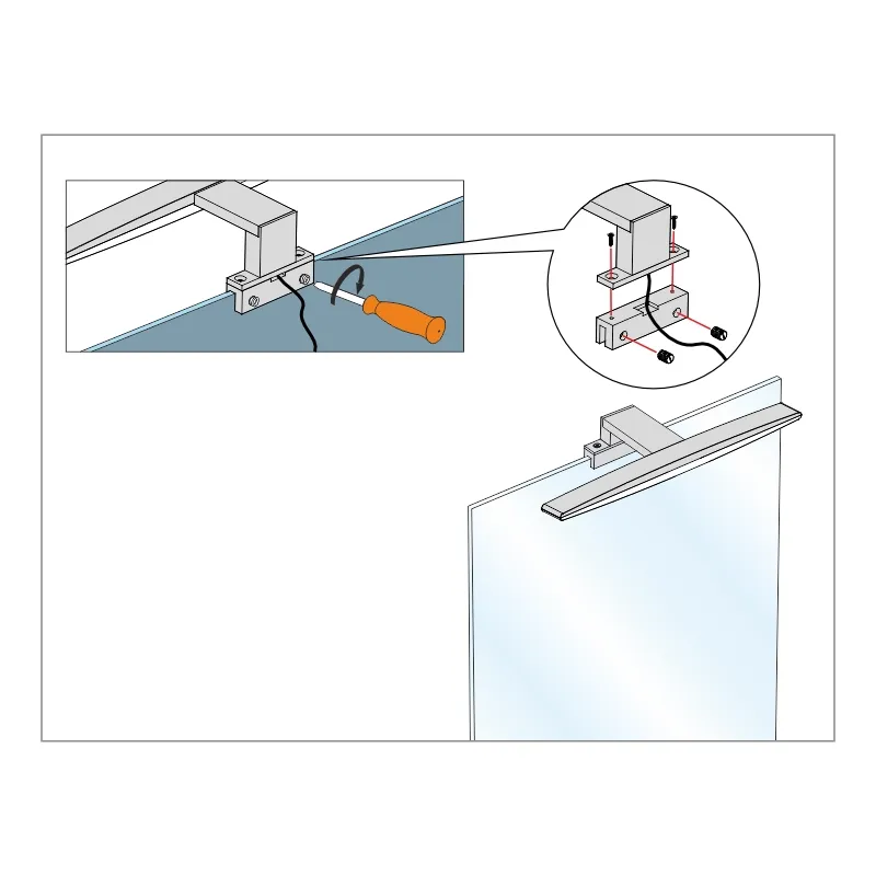 Furnika Clip clema fixare profil LED
