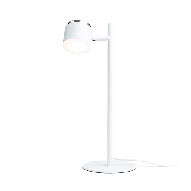 Rendl Light Studio Nova Bord lampă birou albă crom mată