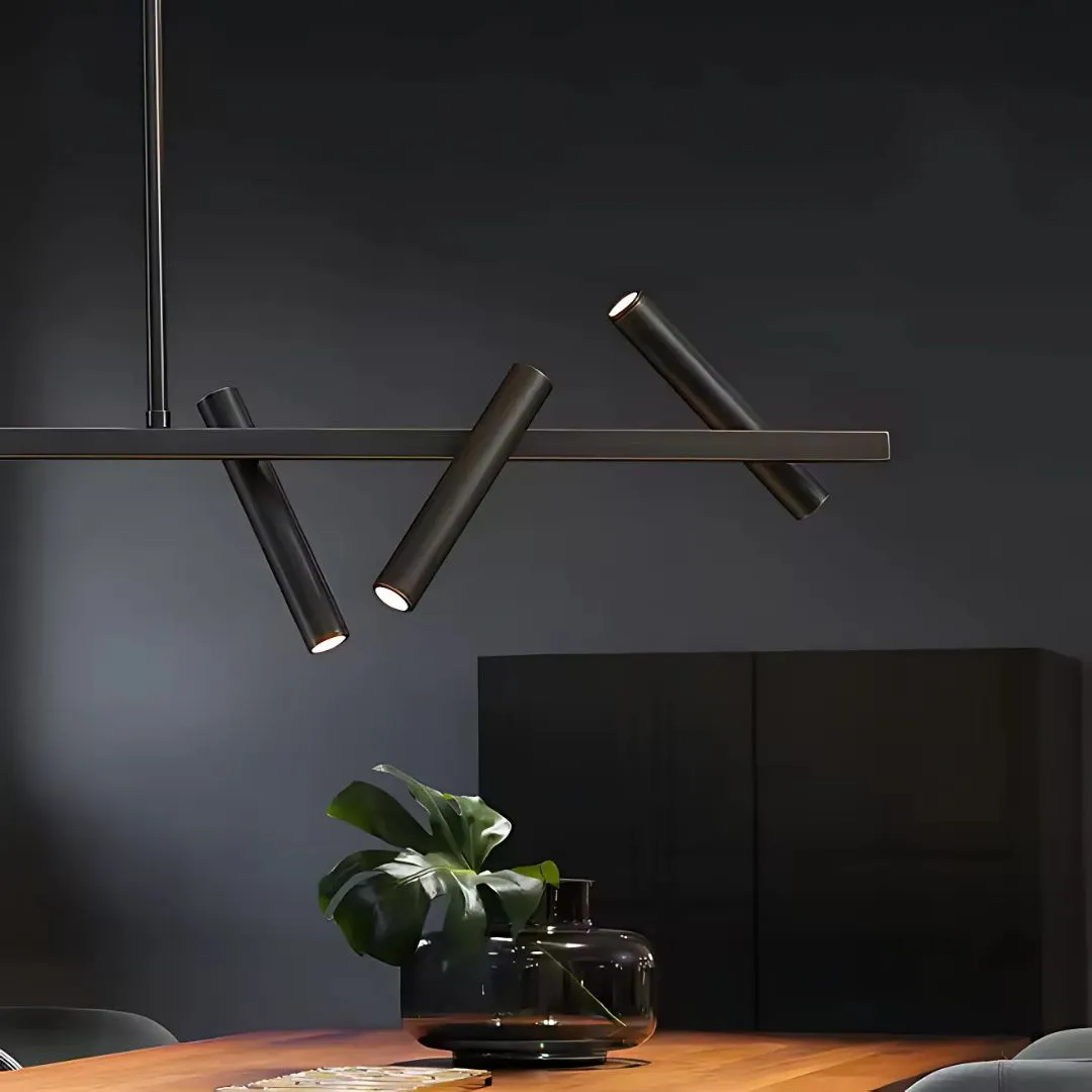 Alessandro Design Harman 23W lustră LED neagră neutră