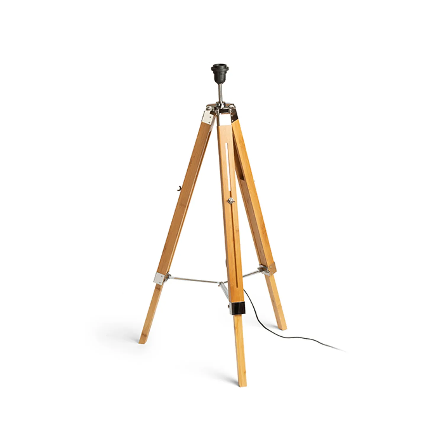 Rendl Light Studio Alvis baza lampadar bambus crom E27