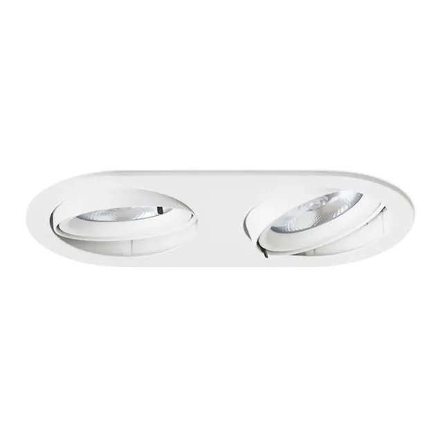Rendl Zizi II lampa incastrata alba AR111 orientabila