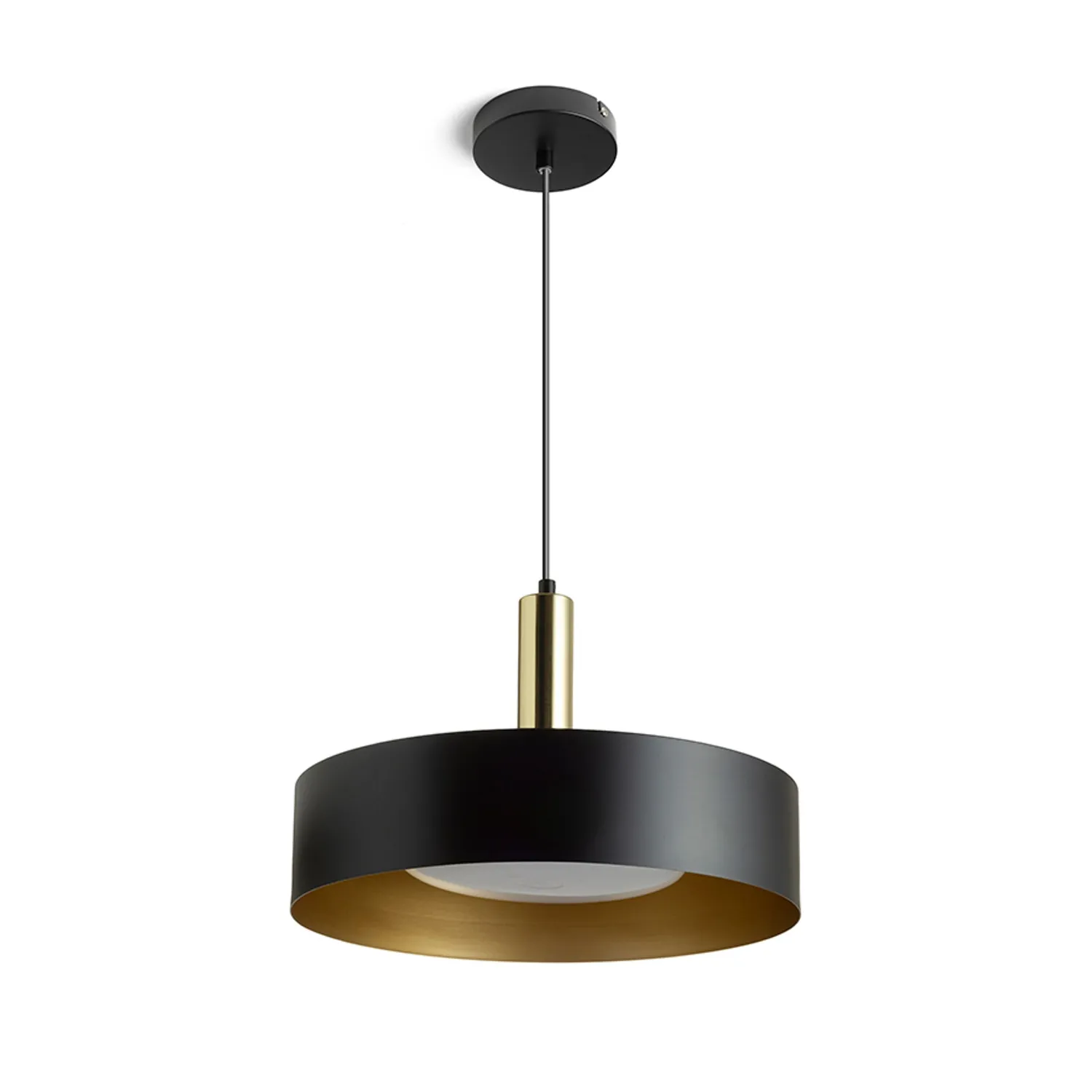 Rendl Giulia 40 pendul negru-auriu metal