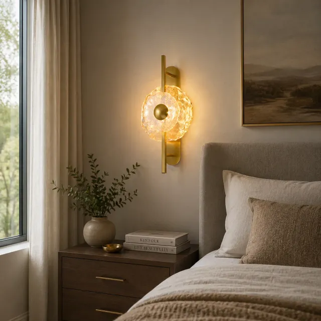 Alessandro Design Luma aplica LED aurie 3 temperaturi