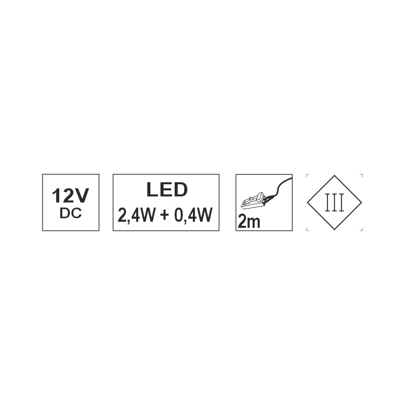 Furnika Coma lampă LED mobilier aplicată