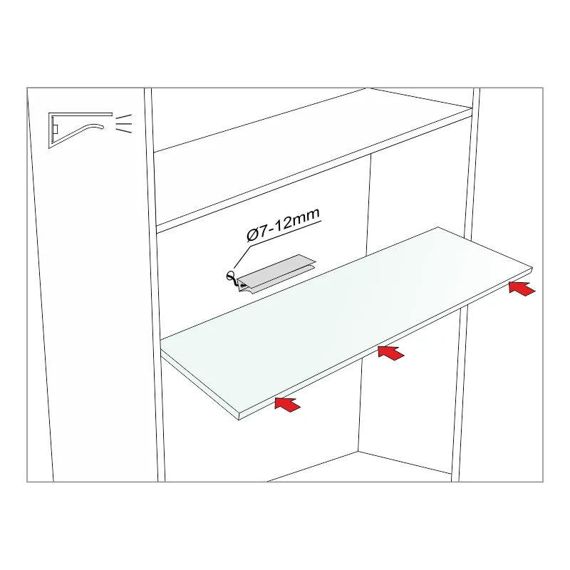 Furnika Zeta Line profil LED aluminiu mobila