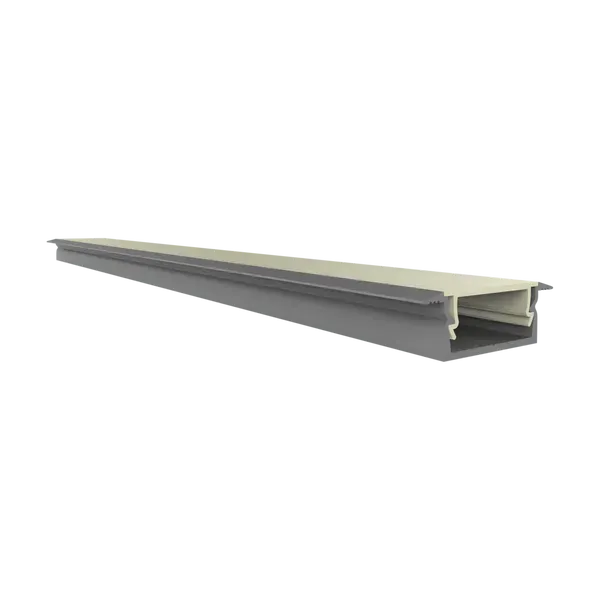 Aurora Profil aluminiu încastrat XL 2m argintiu