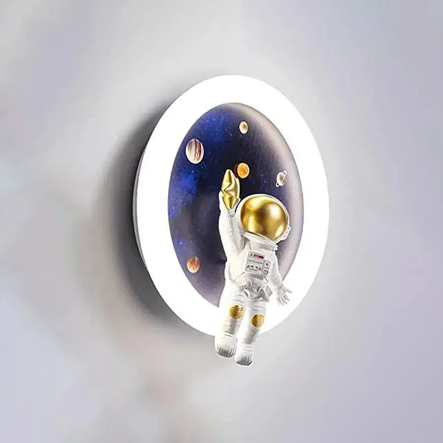 Alessandro Design Astronaut lustra LED 51W alba-albastra telecomanda