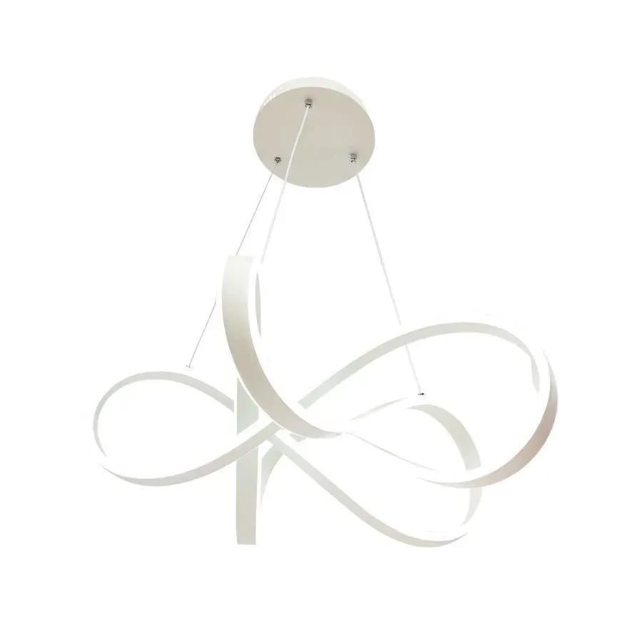 Alessandro Design INFINITY HALO 69W lustra LED alba dimabila