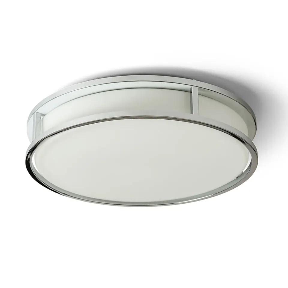 Rendl Grande LED 35 plafoniera baie opal crom LED integrat