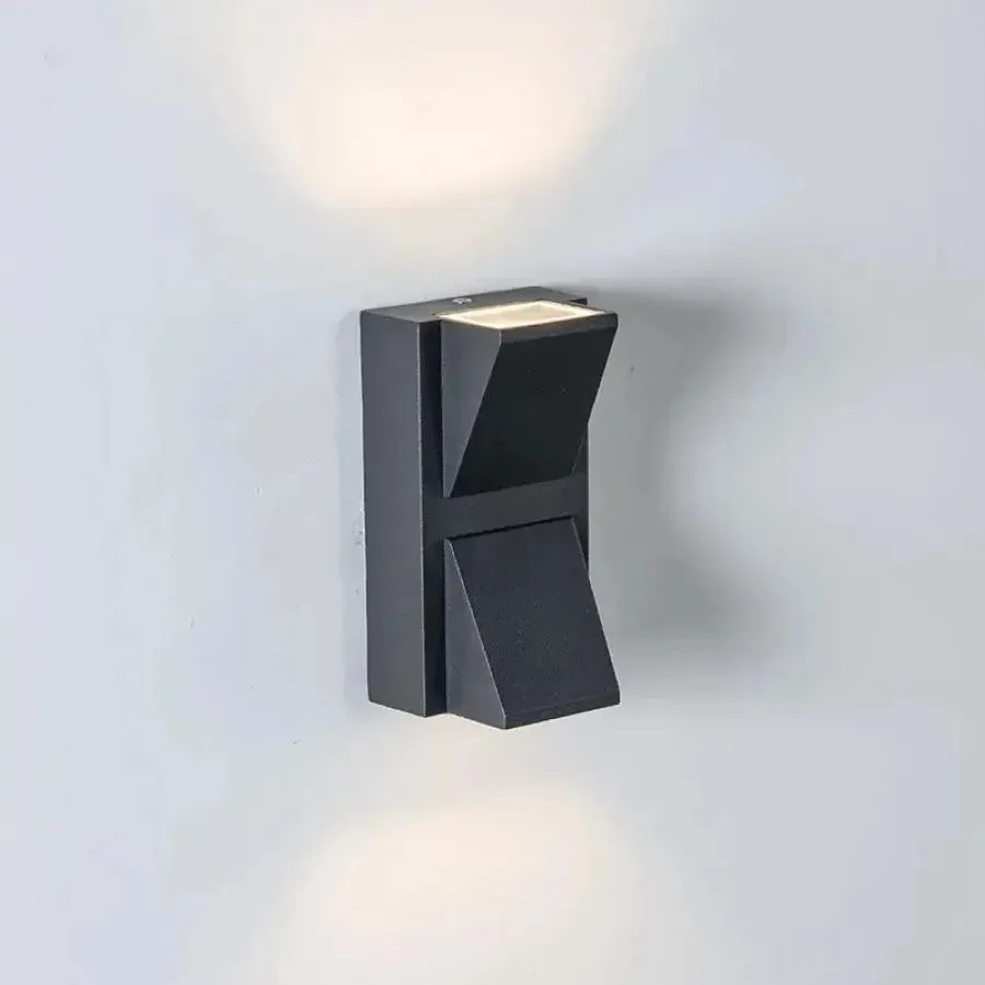 Alessandro Design Scarlet aplică exterior neagră 6W IP65
